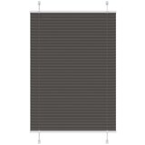 vidaXL Plisirana roleta crna 100x100 cm širina tkanine 99,4 cm | shoptok.hr