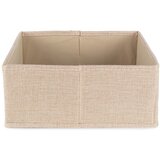 Compactor Bež tekstilna škatla za shranjevanje 28x12x12 cm Sandy – | Shoptok.si