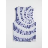 Sinsay Pamučni tank top s tie dye uzorkom | shoptok.hr