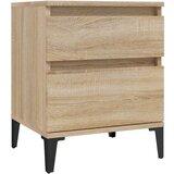  Nočna omarica 2 kosa Sonoma hrast 40x35x50 cm, (20716219) | Shoptok.si