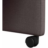 vidaXL Blagovačke stolice s kotačima 2 pcs Tamno smeđa 57 x 66 x 94 cm | shoptok.hr