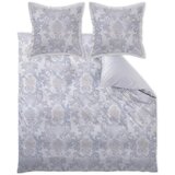 Curt Bauer POSTELJNINA 200/200 cm damast modra, srebrne barve, zlate barve | Shoptok.si