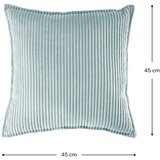 Wigiwama Mentolno zelena otroška sedežna blazina rebrasti žamet Block – | Shoptok.si