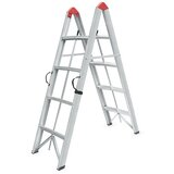 SuperStep Duple Sklopive Štapne Alu Merdevine 2x4 158cm Cene