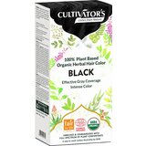 CULTIVATOR'S Organic Herbal Hair Color - Black - 100 g | Shoptok.si