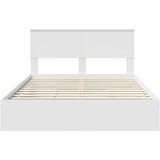  Krevet s od storage Bijelo 140 x 200 cm Konstruirano drvo | shoptok.hr