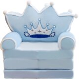 BABYLINE Foteljica za decu Princeza B054, Plava Cene