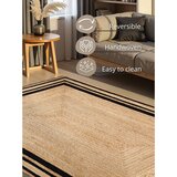 Hanse Home Črna/v naravni barvi ročno tkana preproga iz jute 120x170 cm Jutta – | Shoptok.si