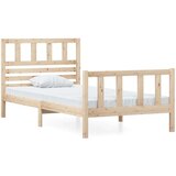  Posteljni okvir iz trdnega lesa 90x200 cm, (20644075) | Shoptok.si