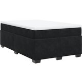  The Living Store Box spring postelja z vzmetnico črna 120x200 cm žamet - Box Spring Postelja, (21489309) | Shoptok.si