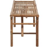  Sklopiva vrtna klupa s jastukom 118 cm od bambusa | shoptok.hr