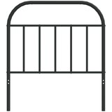  Metalno uzglavlje crno 80 cm | shoptok.hr