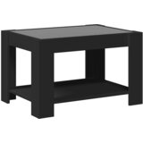  Stolić za kavu LED crni 73x53x45 cm od konstruiranog drva | Eponuda.ba
