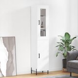 The Living Store Visoka omara bela 34,5x34x180 cm inženirski les - Visoka Omara, (21430037) Cene