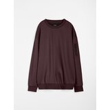 Sinsay Crewneck majica s džepom na rukavu | shoptok.hr