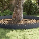 vidaXL Rubnjaci za travnjak 10 pcs Antracit 103 x 0,05 x 22 cm Čelik | shoptok.hr