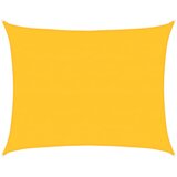  Jedro za zaštitu od sunca 160 g/m² pravokutno žuto 6x8 m HDPE | Eponuda.com