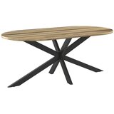 Ambia Garden VRTNA MIZA les, kovina barve akacije | Shoptok.si