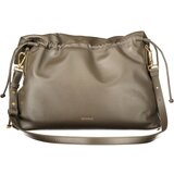 Coccinelle Lidia ženska kožna torba 37x27x11 cm sivo-smeđa | shoptok.hr