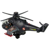  Veliki vojni helikopter za igru 34 cm - crni | Shoptok.si