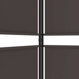  Paravan 4-delni rjav 200x200 cm blago, (5000300946) | Shoptok.si