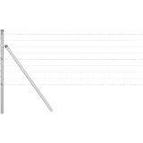 vidaXL Euro Ograja s 13 Stolpi 0.8x25 m Galvanizirano Jeklo | Shoptok.si
