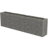 Furnova Visoka greda gabion pocinkano jeklo 360x50x100 cm, (21920250) | Shoptok.si