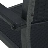  Vrtna jedilna garnitura 7-delna črna, (20673010) | Shoptok.si
