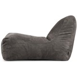 SLOWDOWN Modra vreča za sedenje iz rebrastega žameta Lounge – | Shoptok.si