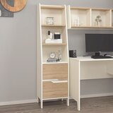 Hanah home polica za knjige Ruby Bookcase, 45 cm, Moonstone / orah | Eponuda.com