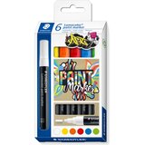 Staedtler akrilni marker Lumocolor osnovne barve 6/1 Cene