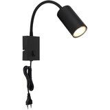 Globo zidna lampa GU10 25W 230V 7x44cm robby crna Cijene