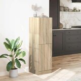 vidaXL Kuhinjska omarica sonoma hrast 38x41,5x131,5 cm inž. les | Shoptok.si