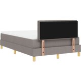 Box Spring Krevet s Madracem Taupe 120x200 cm Tkanina | shoptok.hr