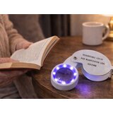  Zložljiva mini žepna aku. LED UV lupa 60x za nakit in bankovce | Shoptok.si