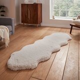 Think Rugs Kremno bel sintetičen tekač 60x180 cm Super Teddy – | Shoptok.si