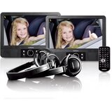 Lenco Prenosni DVD predvajalnik MES-415 z dvema 9-palčnima zaslonoma, (5000532915) Cene