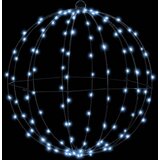 vidaXL Lopta s 160 LED svjetlima Hladna bijela 50 cm Metal | shoptok.hr