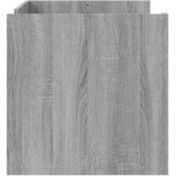  Stolić za kavu siva boja hrasta 100x50x50 cm od drva | shoptok.hr