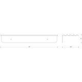 noo.ma Metalna polica u srebrnoj boji 50 cm Olbi – | shoptok.hr