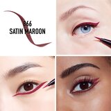 Dior Diorshow On Stage Liner tekući eyelineri u olovci vodootporno nijansa 866 Satin Maroon 0,55 ml | shoptok.hr
