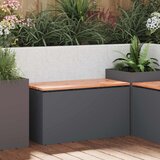 vidaXL Vrtna klupa Antracit 80 x 40 x 43 cm Čelik Cijene