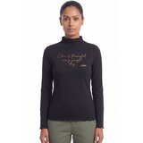 Leone 1947 Majice & Polo majice Woman Long Sleeves Wild Črna Cene