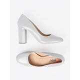 SEASTAR GREY PATENT LEATHER PUMPS | shoptok.hr