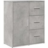  Komode 2 kom beton sive 60 x 31 x 70 cm od konstruiranog drva | shoptok.hr