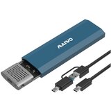 Maiwo Externo Kućište USB-C 3.1 na M.2 NVMe/SATA aluminium, K1690