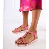 Gemre Pink sandals adorned with rhinestones Klaura | shoptok.hr