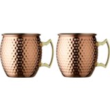  Čelične šalice u setu 2 kom u bakrenoj boji 400 ml Moscow Mule – | shoptok.hr
