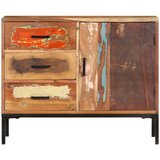 vidaXL Komoda od masivnog obnovljenog drva 88 x 30 x 73 cm | shoptok.hr