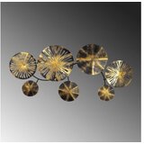Wallity zidna dekoracija Eysan, 82x39x7cm, Bronza | ePonuda.com